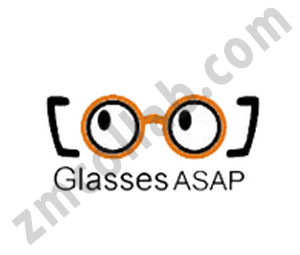 ZMCollab logo design Glasses ASAP