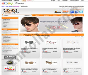 ZMCollab ebay, amazon, shopify, wordpress, bigcommerce store design and product listing templates Glasses ASAP