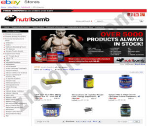 ZMCollab ebay, amazon, shopify, wordpress, bigcommerce store design and product listing templates Nutribomb
