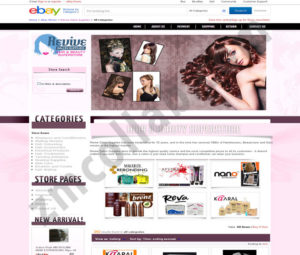 ZMCollab ebay, amazon, shopify, wordpress, bigcommerce store design and product listing templates Revive Saloon