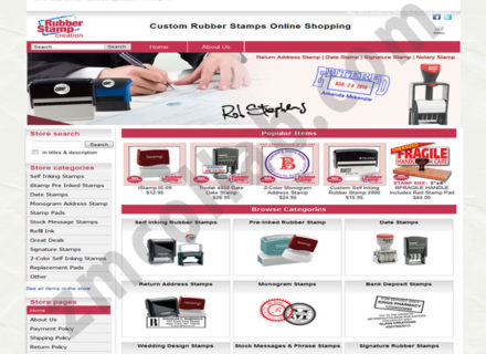 ZMCollab ebay, amazon, shopify, wordpress, bigcommerce store design and product listing templates Rubber Stamp Creation