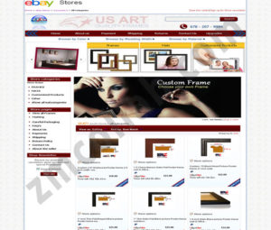 ZMCollab ebay, amazon, shopify, wordpress, bigcommerce store design and product listing templates U.S.Art