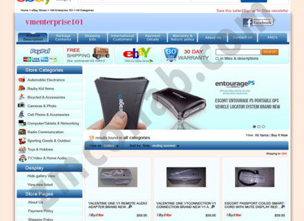 ZMCollab ebay, amazon, shopify, wordpress, bigcommerce store design and product listing templates V Menterprise 101