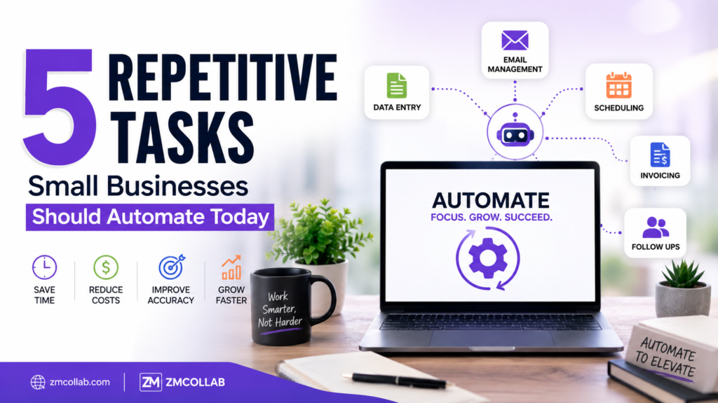 5 Repetitive Tasks Small Businesses Should Automate Today