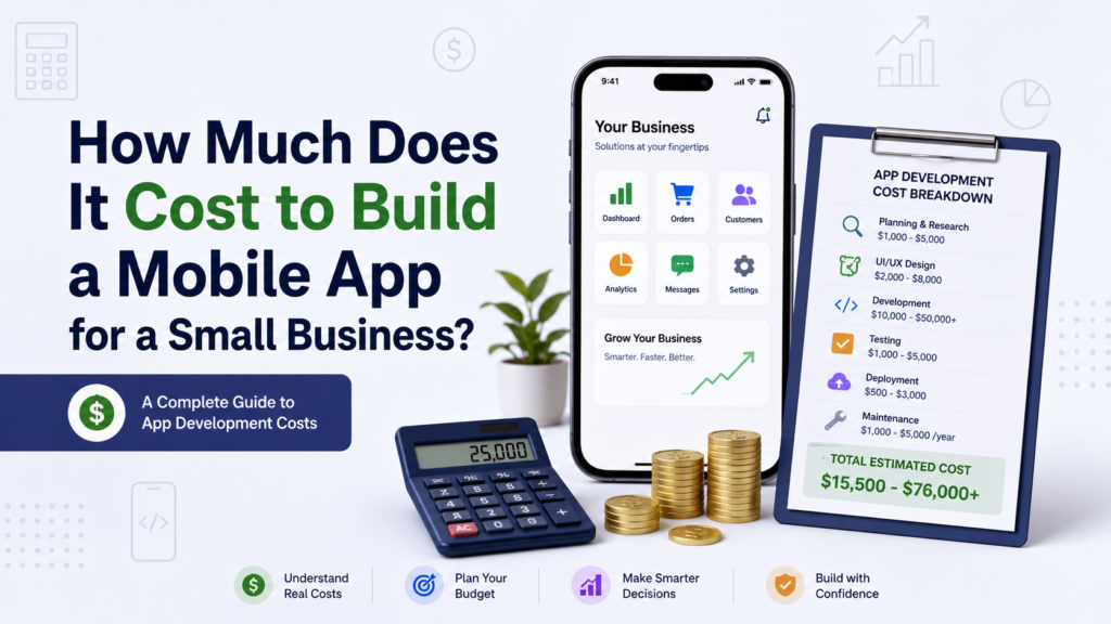 How Much Does It Cost to Build a Mobile App for a Small Business