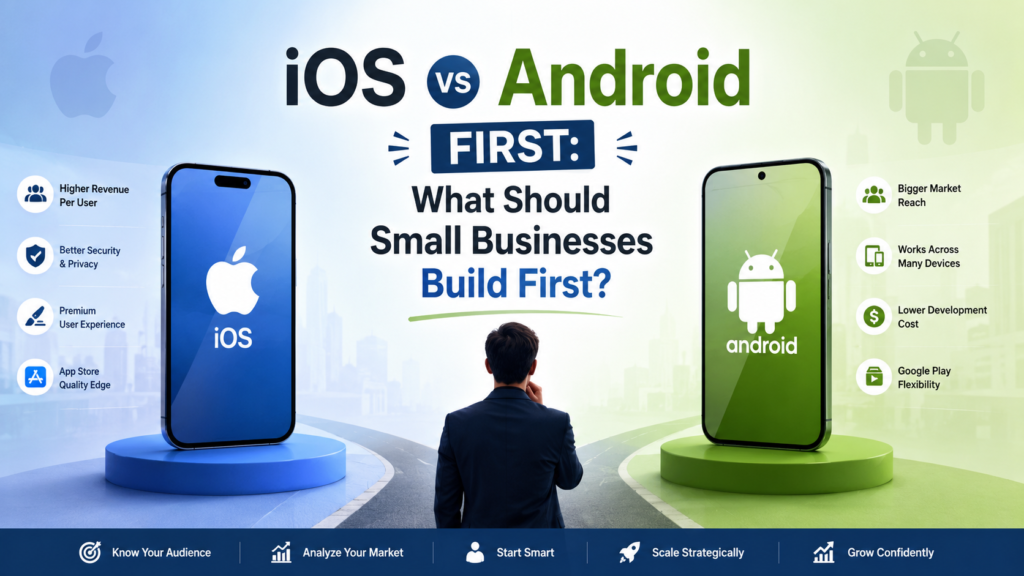 iOS vs Android First: What Should Small Businesses Build First